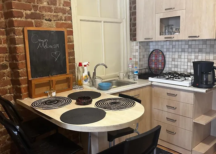 In Great Location In Kadikoy Seaside W. Amazing Shared Terrace