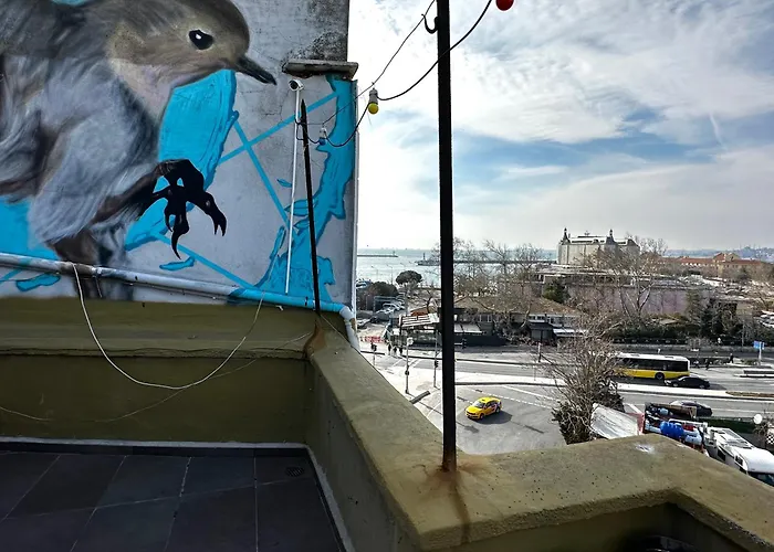 In Great Location In Kadikoy Seaside W. Amazing Shared Terrace